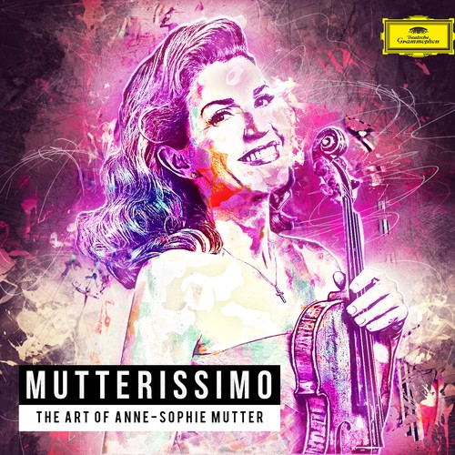 Illustrate the cover for Anne Sophie Mutter’s new album Design by alejandro alcorta
