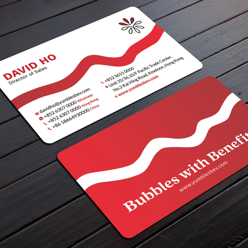 Create a Business Card for Yumbles! A Young Dynamic Fermented Foods Company Based in Hong Réalisé par Rose ❋