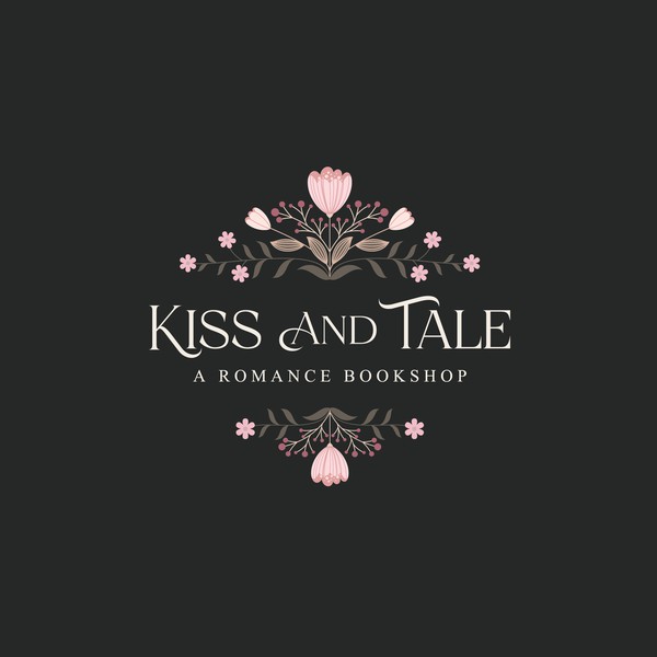 Design realizzato da T-Design intitolato "sophisticated logo for new romance bookstore"
