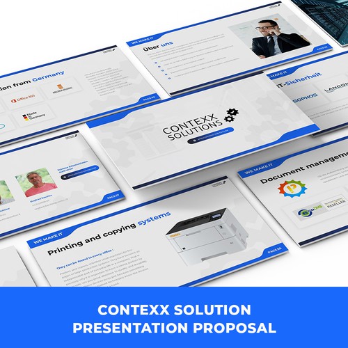 PowerPoint template contest entry by SlideFactory