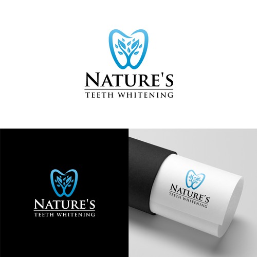 Nature's Teeth Whitening - Needs a Natural Company Logo Design by Web Hub Solution