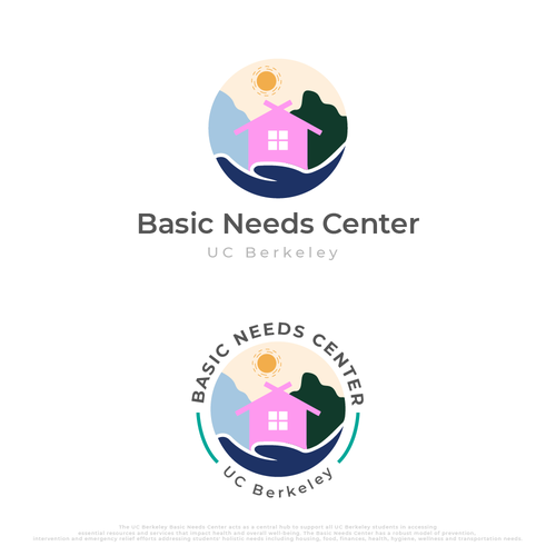Design a dynamic logo for a transformative center addressing basic needs of college students Design by ObahOlah✅