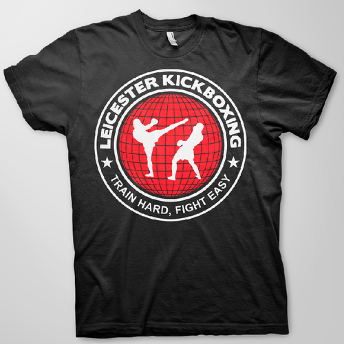 Leicester Kickboxing needs a new t-shirt design Design by brianbarrdesign