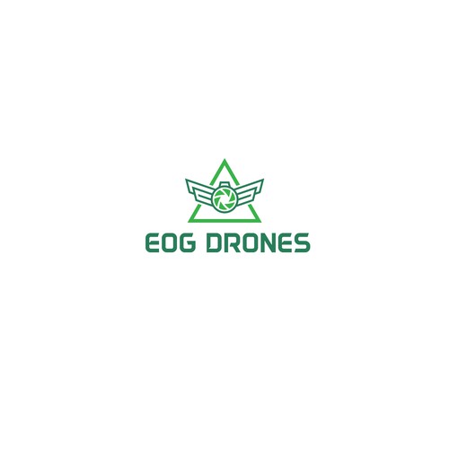 Custom Drone Company Logo Design by genesis.design