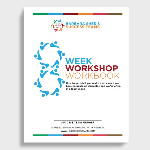 Workbook front cover for adults with big dreams - make me smile Design by Mr.TK