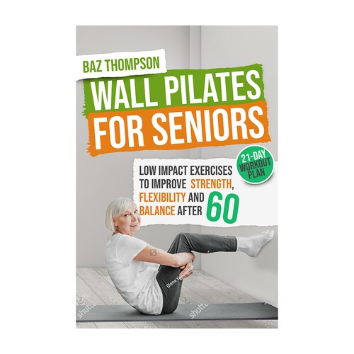 Attractive Book Cover for Seniors Over the Age of 60 Design by EPH Design (Eko)