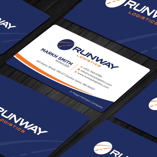 Design di Runway Logistics Business Card di prosenjit_P