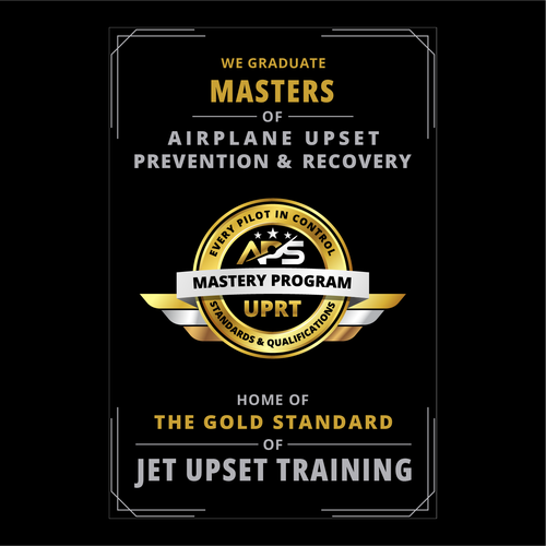 Design vincitore del contest "Aviation Business Facility Entry Sign"