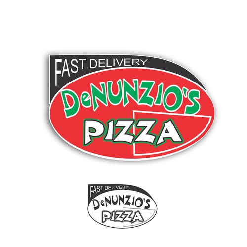 Help DeNUNZIO'S Pizza with a new logo Diseño de Divimatey