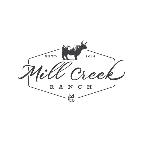 New Ranch Logo Design by DX Raven Design
