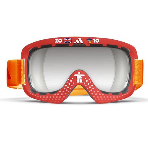 Design adidas goggles for Winter Olympics Ontwerp door moezoef