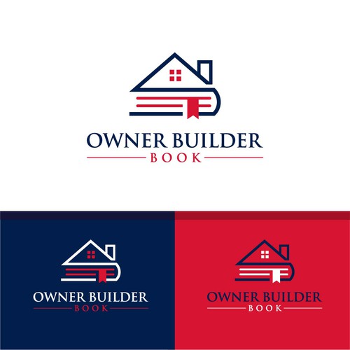 The New Owner Builder Book Logo Design by Creator Hub