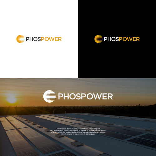 PhosPower Logo Design by CMYK @studio