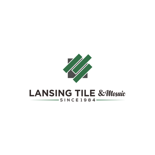 Lansing Tile & Mosaic Logo Update/Refresh for 40th Anniversary Year Design by A29™