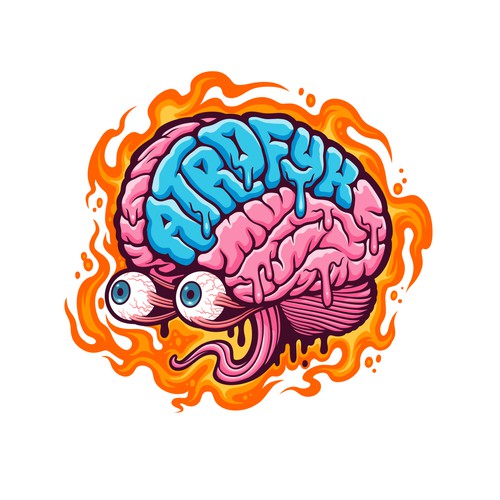 Help me melt brains with a logo representing my internet persona Design réalisé par SPECULATOR