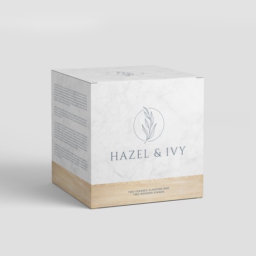 High end mid century modern planter and stand elegant box design Design by Rusmanhadi