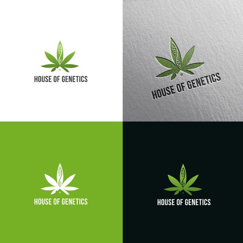 Cannabis Genetic company needs eye popping logo Design by Orangedan