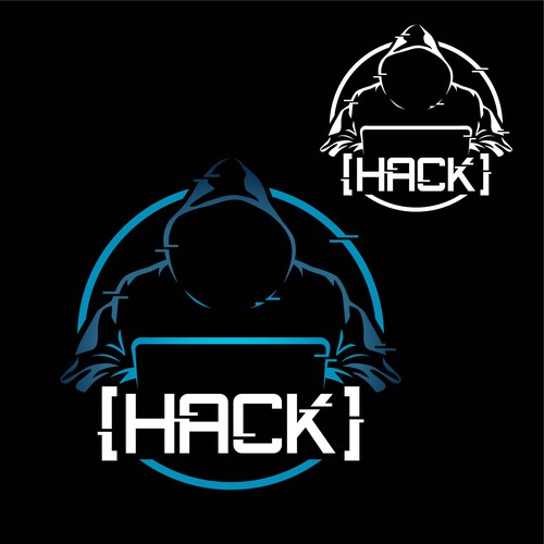 Hacker Themed Logo! Hacker/Coder Software Developer Logo Design by 262_kento