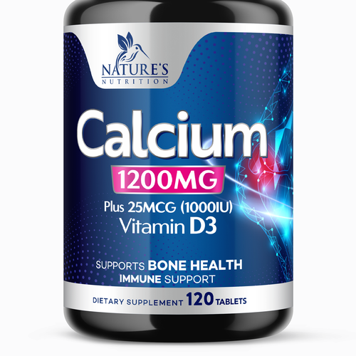 Calcium Plus Vitamin D3 Design Needed for Nature's Nutrition Design by Encephalon™