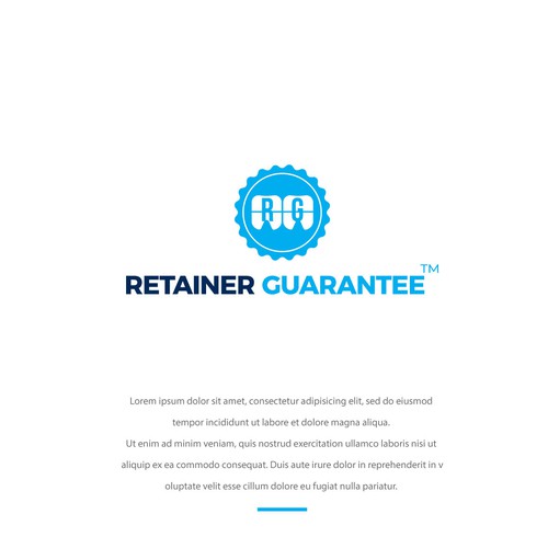 Fun and eye catching logo needed for orthodontic retainer warranty program. Design by Eeshu