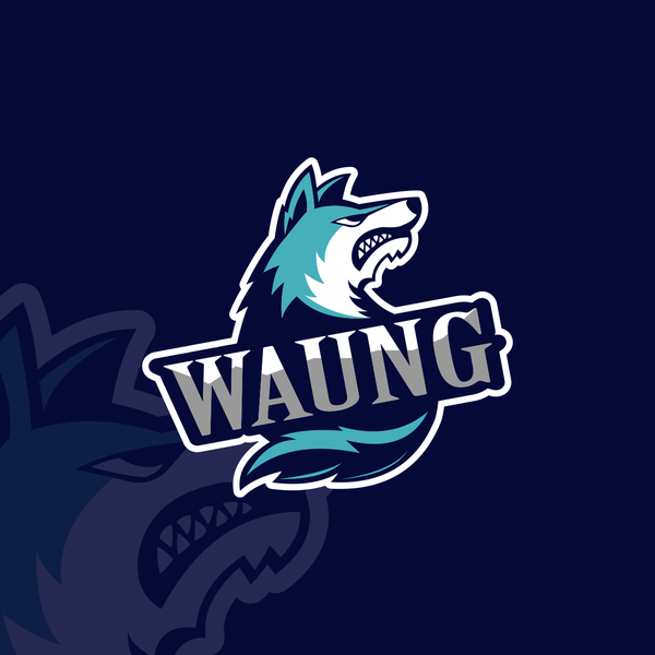 Design by ʙ ɪ ɢ ᴏ ᴛ ʀ ʏ titled "W O L F"