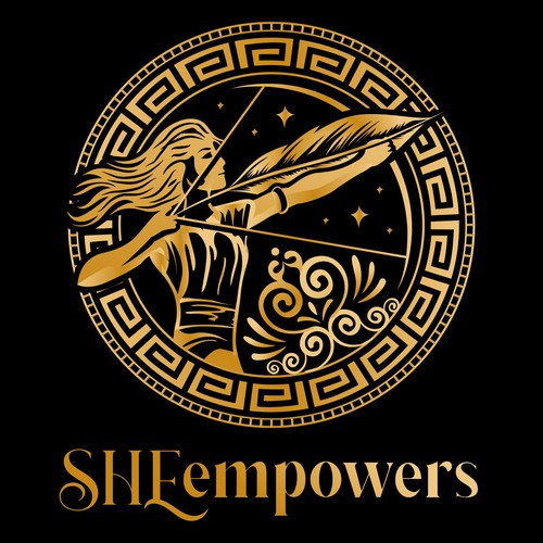 SHEempowers - luxurious design of a woman preferrably in some kind of a circle to appeal to women professionals Design by Jacob Gomes