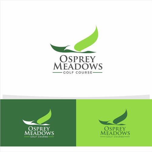 Golf Course Logo - Osprey Meadows Golf Course at Tamarack Design by ARTgaryen™