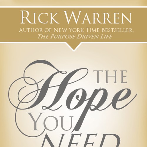 Design Rick Warren's New Book Cover Réalisé par paige1media