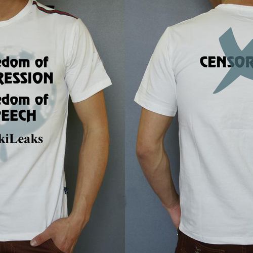 New t-shirt design(s) wanted for WikiLeaks Diseño de Adeel Ibrahim