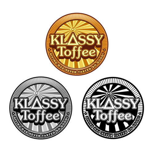 KLASSY Toffee needs a new logo Réalisé par donniemick