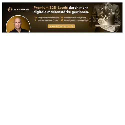 LinkedIn Header Image | B2B digital brand positioning and lead generation consultant Design by Hristo Itchov