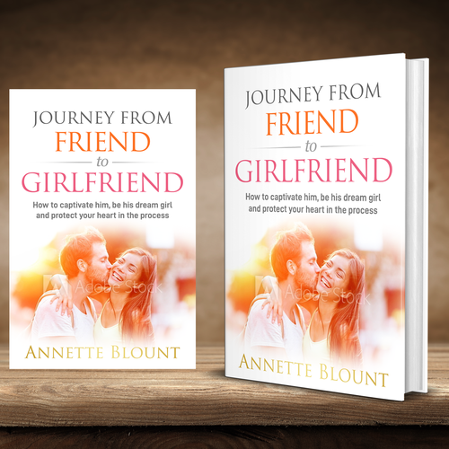 Design a book cover that is fun and playful to help single women experience love beyond friendship Design by praveen007