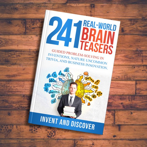 Book Cover - Creativity, Innovation, Inventions, Lateral thinking Design by Zahari Studio