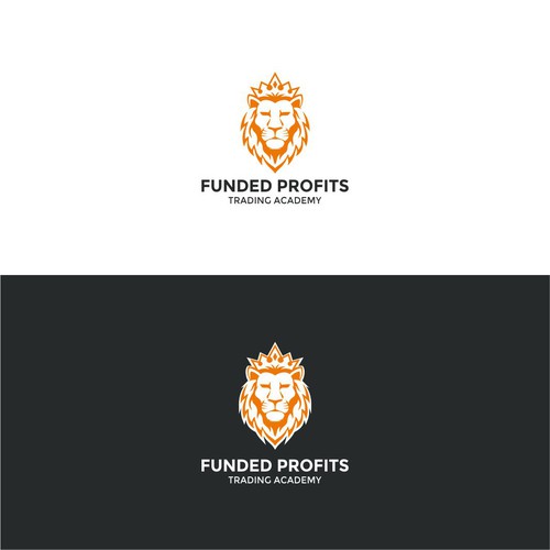 Strong Logo for helping young day traders with hustle win profits with next level trading skills. Design by White Lily