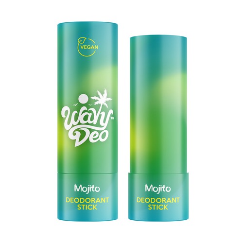 Design creative product packaging for an up and coming deodorant brand! Design by znakovanj