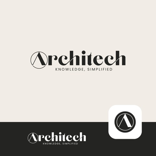 Brilliant logo required for knowledge oasis in an age of cognitive overload! Design by Anchasto