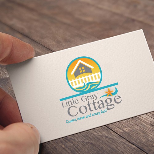 Create a logo for Little Gray Cottage, a beach vacation rental home. Design by Shannon C.