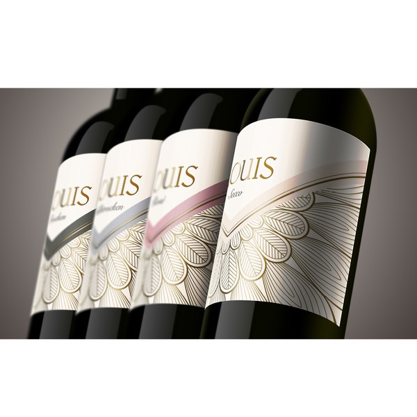 Design by Lisschen titled "Labeldesign – Sekt "