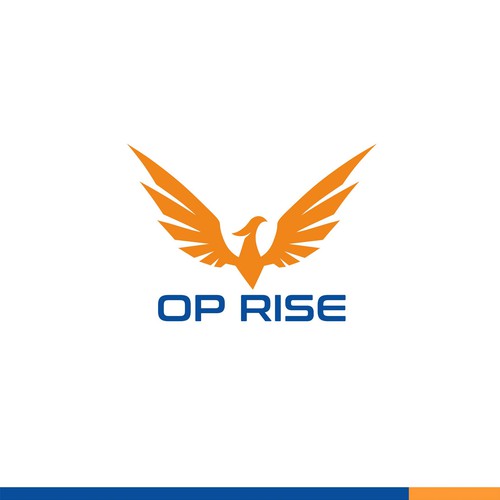 OP Rise Logo! Be inspired, bring your creativity, have some design fun! Design by Mfauziihsan