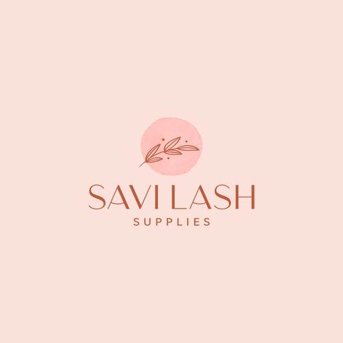 lash company logo Design by desi9nart