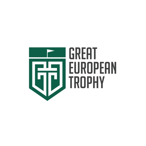 European Golf Tournament-ontwerp door ifux