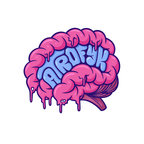 Help me melt brains with a logo representing my internet persona Design réalisé par JayaSenantiasa