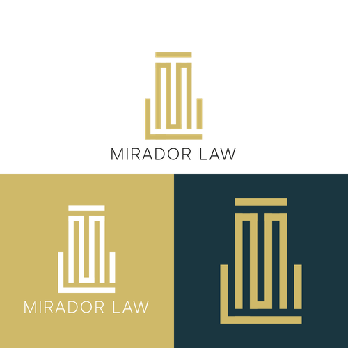 Logo for Women-Owned Law Firm that Specializes in Complex Trials Design by STGMT