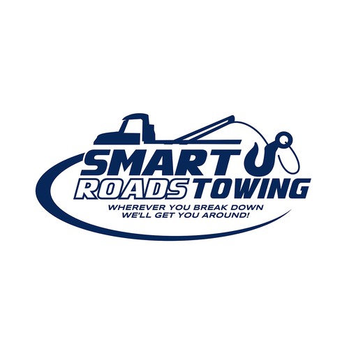 Best Towing Company Logo Design takes it all! Design by hasahatan