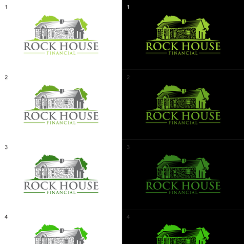 our iconic rock house built in 1880 needs a logo design Design by Khasan Junaidi