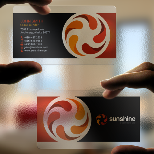 Sunshine | Business card contest