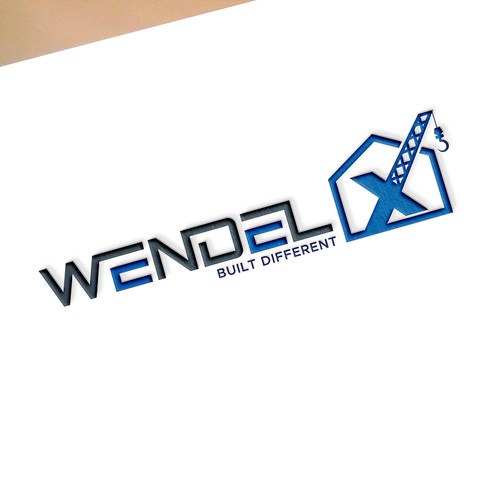 Luxury Logo Design for Wendel X — A Premium Construction Brand Built Different Design by SimpleDezign