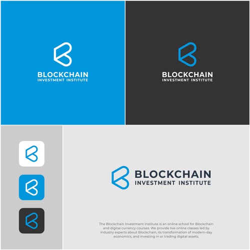 Blockchain creative logo contest Design by The Daydreamer Std