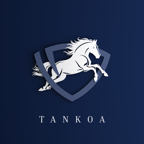 Horse Jumping Logo Design von KhushbuhGohil