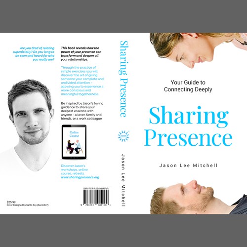 Mindfulness Book Cover on Sharing Presence Design by SantoRoy71